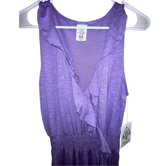 BECCA Breezy Basics Cover Up Ruffle Dress Size Small - Picture 4 of 7